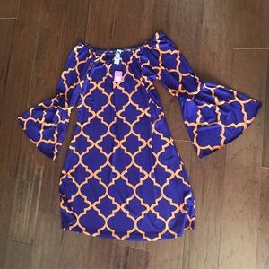 Boutique dress Size small Clemson colors